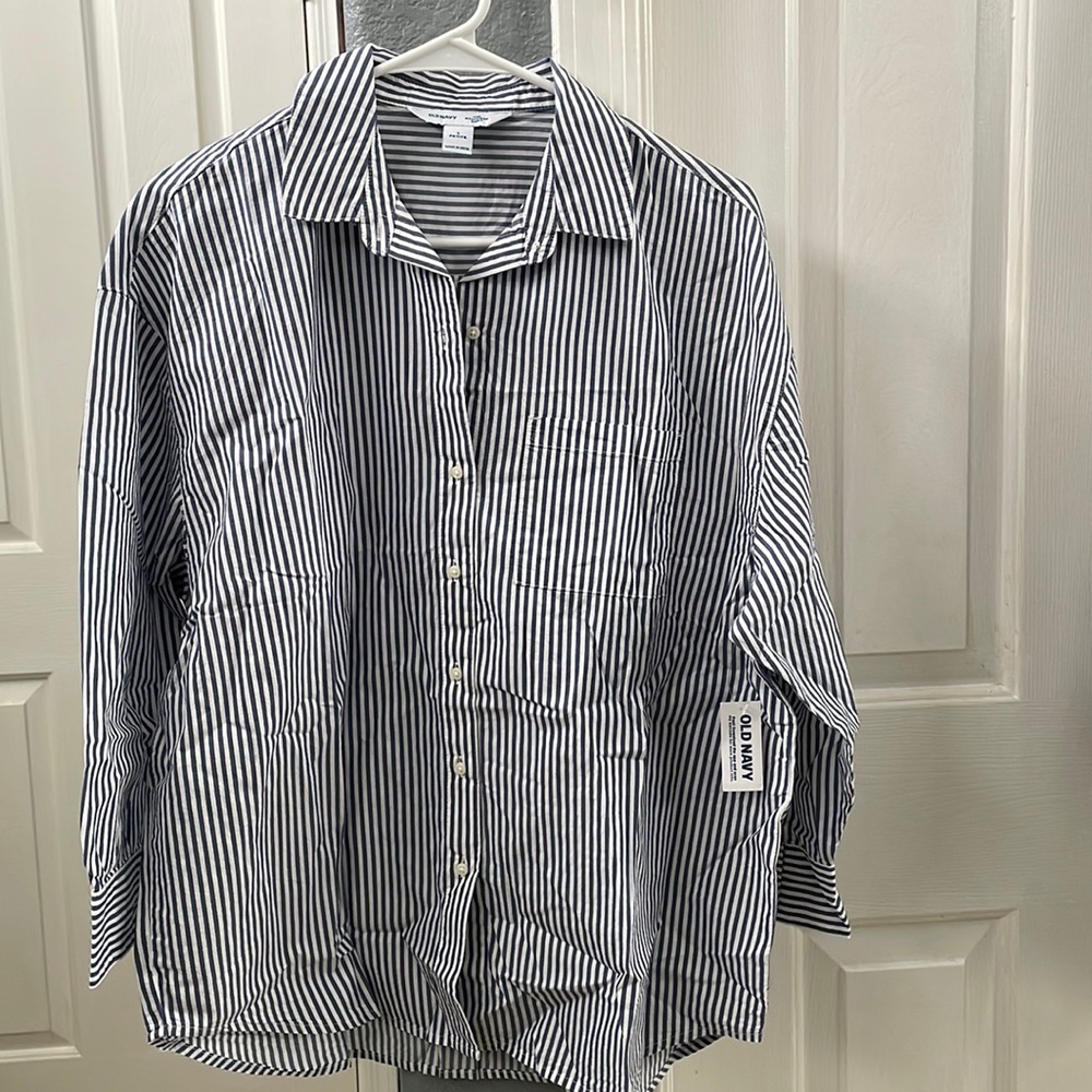 Old navy boyfriend shirt
